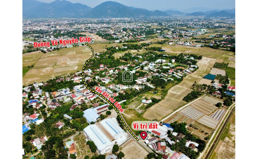 Bán đất Diên An (Diên Khánh cũ) – thổ cư 100%, đường 8m, giá từ 1,37 tỷ